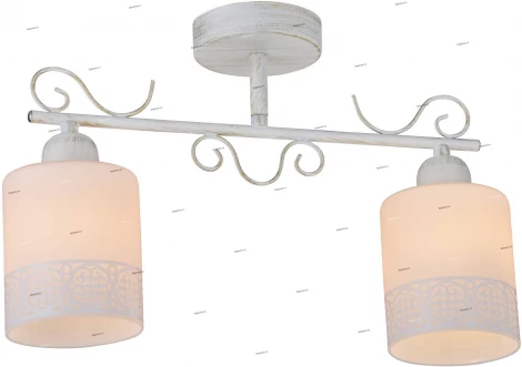 IDLamp Ileria 848/2PF-Whitepatina