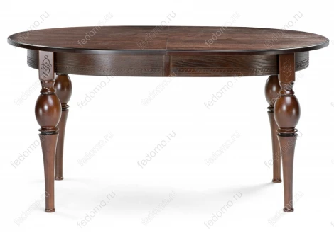 Стол Woodville Авилла орех темный / орех 483901