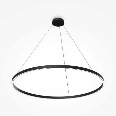 Подвесной светильник Maytoni Rim MOD058PL-L65BK (LED, 220V, на тросе, кольцо)