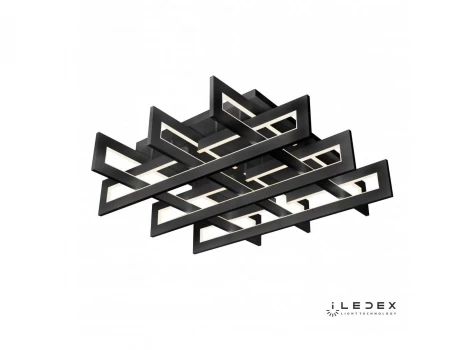 Потолочная люстра iLedex Stalker 9082-800*800-X 192W BK (220V, пульт управления)