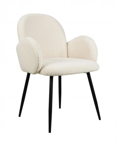 Стул Stool Group Wave букле белый УТ000036772