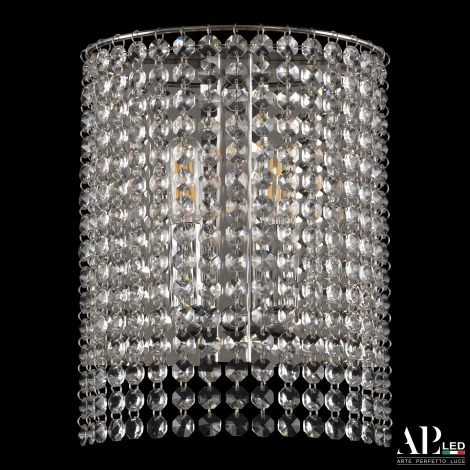 Бра хрустальное APL LED Rimini S500.B5.20-27.A.E14