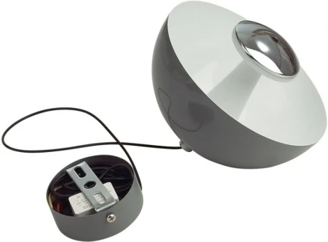 Подвесной светильник Lumion Globe 6569/6L LEDIO белый/серый, хром/металл, акрил 3000-6000K LED 6W 220V (сенсорный выключатель, на проводе)