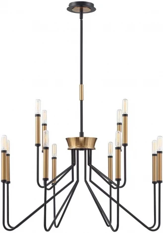 Потолочная люстра на штанге Alfa Light F1124-22 (220V, свеча)