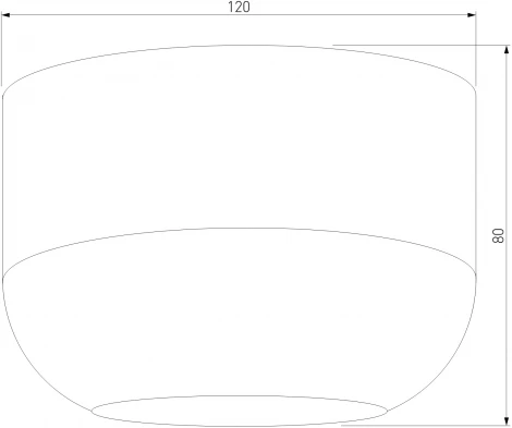 Светильник потолочный светодиодный Elektrostandard Onde 25046/LED 15W 4000K чёрный (220V, круглые)