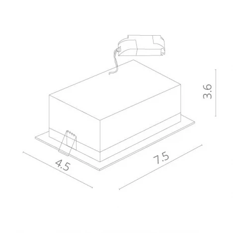 Встраиваемый точечный светильник Arte Lamp Grill A3153PL-2BK (LED, 220V)