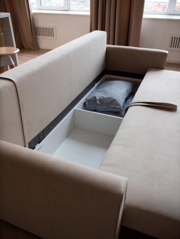 РИМИНИ Диван прямой бежевый D1 furniture арт.AAA4046010