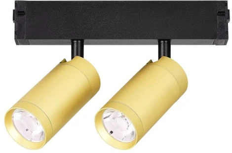 Трековый светильник ST Luce Skyline 220 SMART ST660.286.20 Золотистый LED 2*10W 2700K-6000K 220V (круглые)