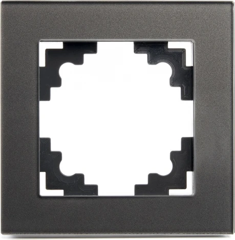 Рамка на 1 пост (графит) Stekker Катрин 39539