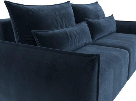 Диван прямой Лига-051 НПБ Лига Диванов (Велюр) арт.128627