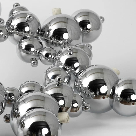 Светильник подвесной Lussole Haines LSP-8907 (220V, на тросе, шарики, молекулы)