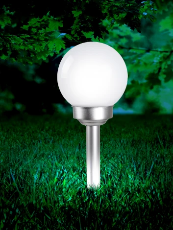 Грунтовый светильник на солнечной батарее Globo SOLAR 3375 (LED, шар, IP44)