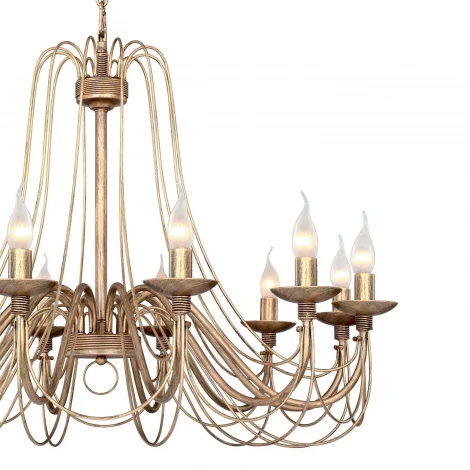 Подвесная люстра F-Promo Chateau 2163-12P (220V, на цепи, подсвечник, свеча)