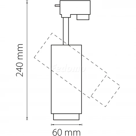 Трековый светильник Lightstar Fuoco 215246 (LED, 220V)