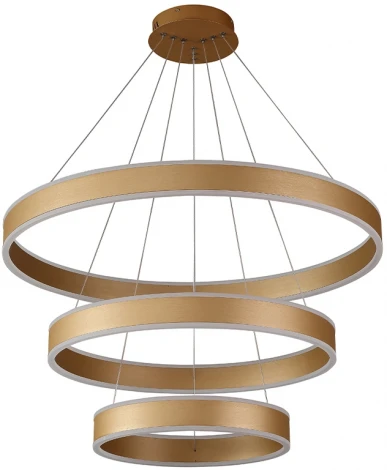 Подвесной светильник Crystal Lux Muchos MUCHOS SP158W LED D400+600+800 GOLD
