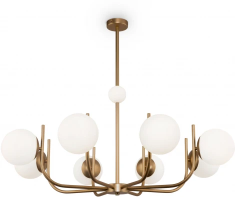 Потолочная люстра на штанге Maytoni Rendez-vous MOD109PL-08BS (220V, шарики)