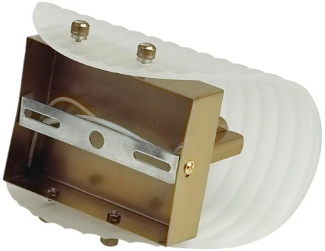 Бра Lumion Fioro 6571/1W медный/белый/металл/стекло E14 1*60W 220V