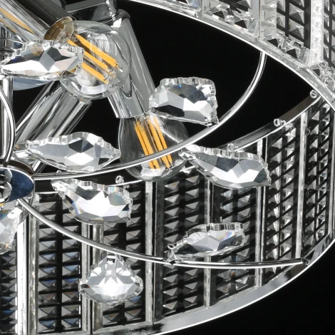 Подвесная люстра Аделард 642016105 MW-Light (220V, на цепи, круглые)