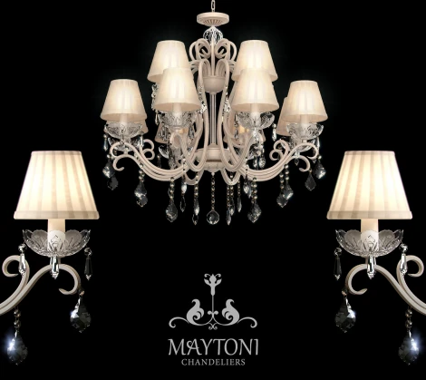 Подвесная люстра Maytoni Triumph ARM288-12-G