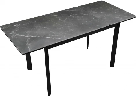 Стол DikLine LK110 Керамика Черный мрамор/подстолье черное/опоры черные арт.00-00073633