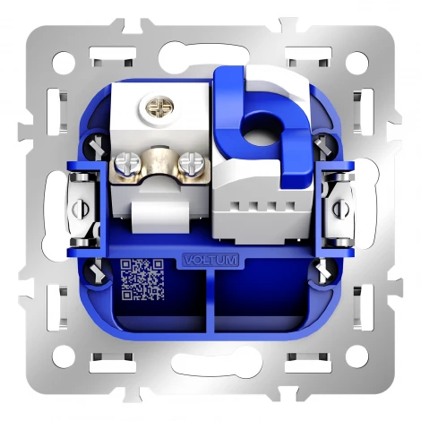 Механизм розетки TV+RJ45 Voltum S70 VLS0607M