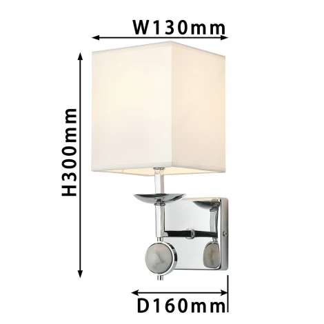 Бра Favourite Diva 2821-1W (220V, куб)