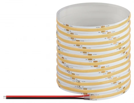 Светодиодная лента 24V 5м белый холодный ЭРА LRCOB-352-8-12W/m 8mm 24V 6500K