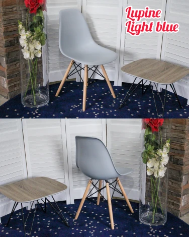 Обеденный стул M-City LUPINE LIGHT BLUE