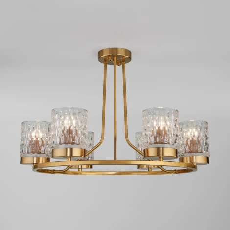 Умная потолочная люстра Eurosvet Calle 60127/6 латунь