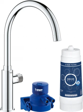 Кран Grohe Blue Pure 119710 для кухонной мойки, хром