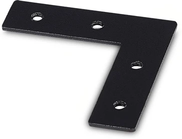 L-образный соединитель для трекового шинопровода Donolux Slim Line L connector DLS B (48V)