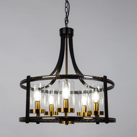 Подвесная люстра Arte Lamp Avior A7011SP-5BK