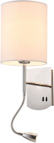 Бра на гибкой ножке для чтения Maytoni Bergamo MOD617WL-01CH (220V)