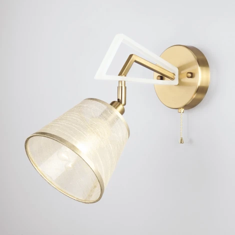 Бра Eurosvet Alicante 60082/1 золотая бронза