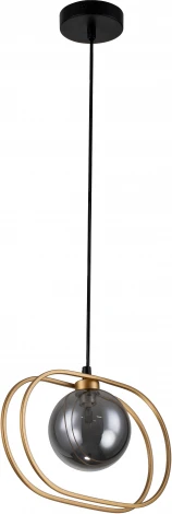 Подвесной светильник Spazio V000160 (11017/1P Gold) (220V, на проводе, шар)
