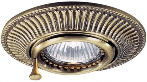 Встраиваемый точечный светильник Reccagni Angelo 1081 SP 1082 Bronzo (220V)