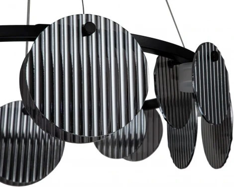 Подвесной светильник светодиодный Stilfort Relux 4008/02/08P (220V, пульт управления, на тросе, круглые)