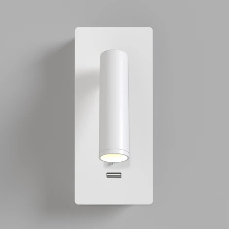 Настенный светильник с usb-портом (бра для чтения) Mirax 3000К 3Вт IP 20 LED Maytoni Technical C041WL-L3W3K (220V, выключатель)