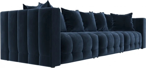 Диван прямой Лига-052 НПБ Лонг Лига Диванов (Велюр) арт.128776