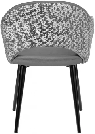 Стул Bruno серый с жаккардом Bradex Home RF 0198
