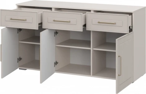 Комод Мотру ТБ-01 (Мотру ТБ-01 кашемир / шампань) Woodville арт.584201