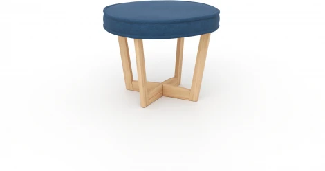 Пуф Arsko Вильсон синий велюр