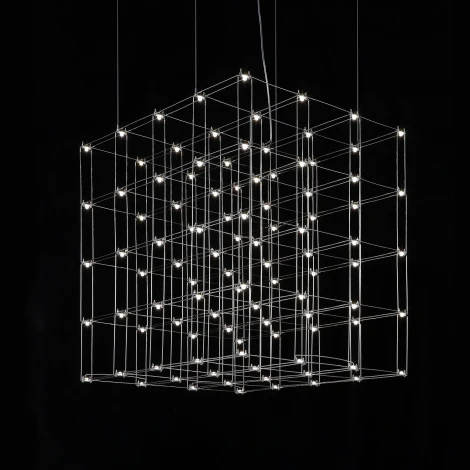 Подвесная люстра Quasar Cosmos Square LED pendant light ImperiumLoft 40,244 (252288-22)
