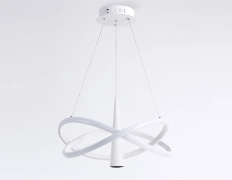 Подвесной светодиодный светильник Ambrella Comfort FL5367 (регулировка яркости, 220V, пульт управления, на тросе)