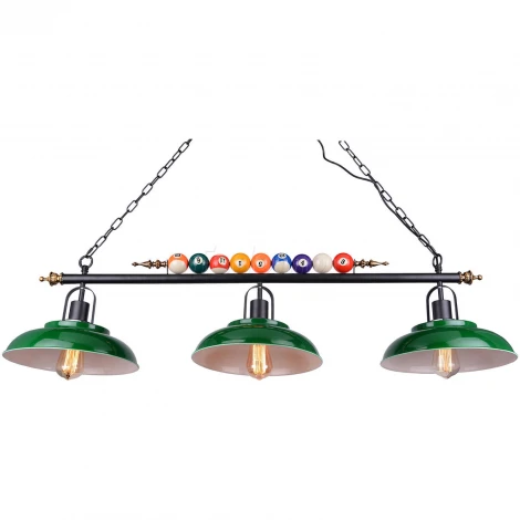 Подвесной светильник Lussole Loft Badger LSP-9542 (220V, на цепи, круглые, IP21)