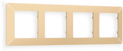 Рамка Ambrella Volt ALFA Line (Шампань) 4-ая AF110604