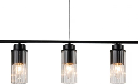 Потолочная люстра на штанге Escada Reverse 2100/5P E14*40W Black (220V)