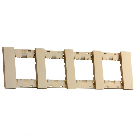 Рамка 4-ая шампань матовый Meiton AA4802M4ACH