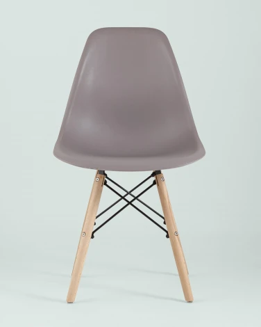 Стул Eames Style DSW темно-бежевый (разборный каркас) Stool Group арт.УТ000037600