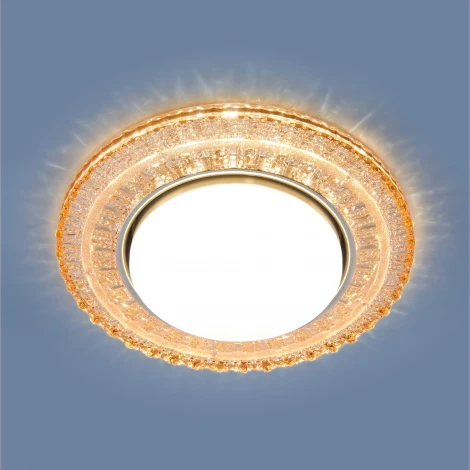 Встраиваемый точечный светильник Elektrostandard 3028 GX53 GC тонированный